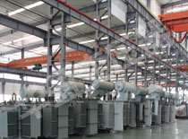 大兴安岭非晶合金变压器生产现场